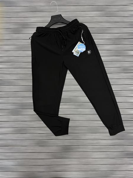 Штаны спорт F.T.H (L-4XL) F1320 black (деми)