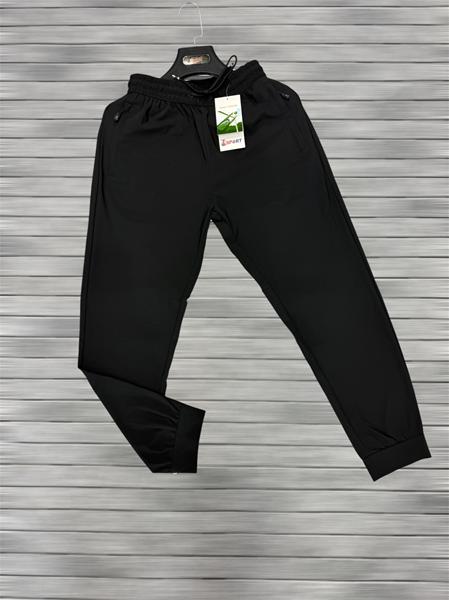 Штаны спорт F.T.H (L-4XL) F1324 black (деми)