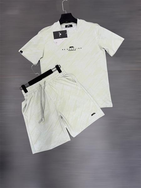 Костюм F.T.H (M-3XL) F1335 white-yellow (лето)