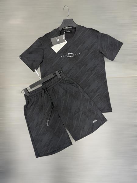 Костюм F.T.H (M-3XL) F1336 d.grey (лето)