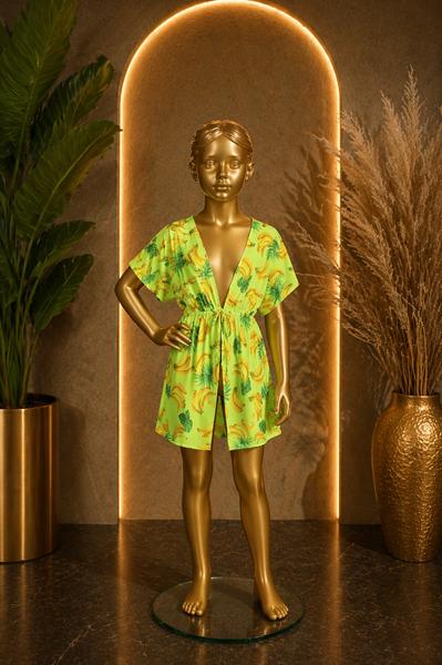 Халат Sun&Sea (120-160) A7122 salat (лето)