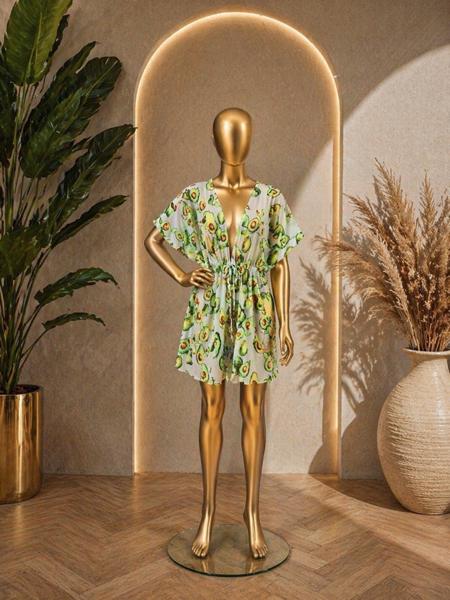 Халат Sun&Sea (120-160) A8022 l.grey (лето)