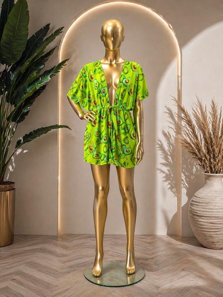 Халат Sun&Sea (120-160) A8022 salat (лето)