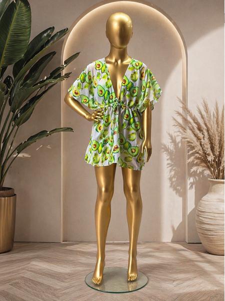 Халат Sun&Sea (120-160) A8022 white (лето)