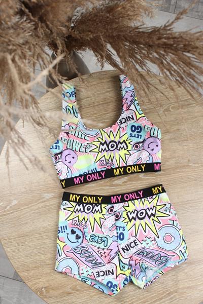 Купальник Sun&Sea (4-12) BH866 l.blue (лето)