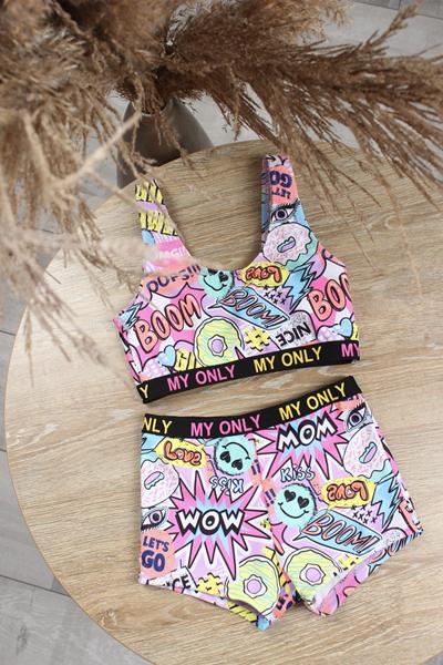 Купальник Sun&Sea (4-12) BH866 pink (лето)