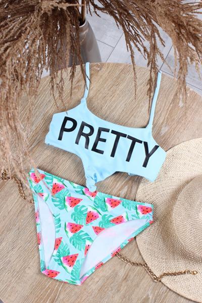 Купальник Sun&Sea (34-42) F604 l.blue (лето)