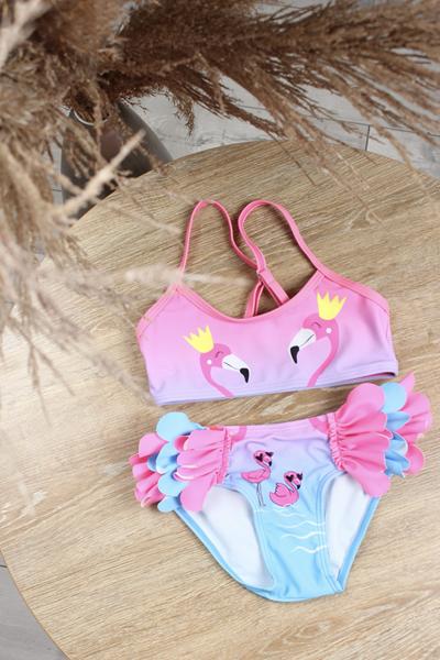 Купальник Sun&Sea (28-36) KS087 fuchsia (лето)