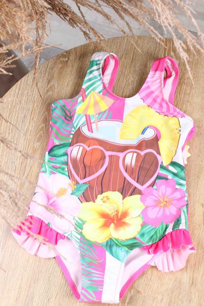 Купальник Sun&Sea (28-32) M312 pink (лето)