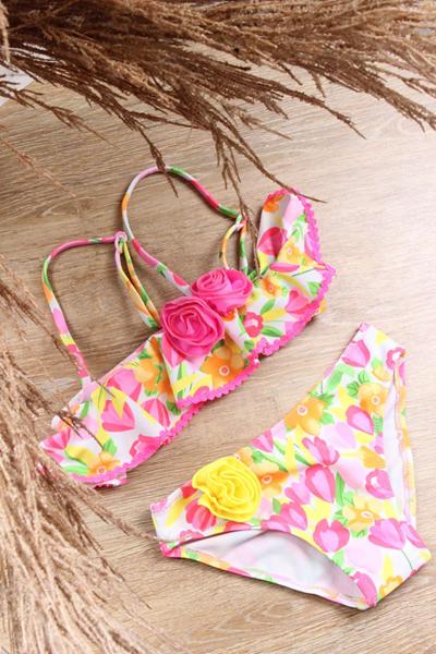 Купальник Sun&Sea (28-36) M316 pink (лето)