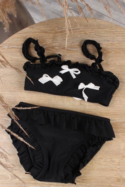 Купальник Sun&Sea (28-36) M388 black (лето)