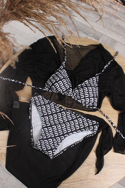 Комплект Sun&Sea (34-42) M398 black (лето)