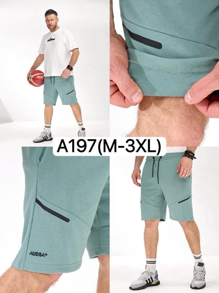 Шорты LiOpt (M-3XL) A197 l.green (лето)