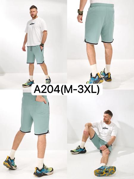 Шорты LiOpt (M-3XL) A204 l.blue (лето)