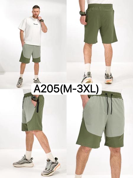 Шорты LiOpt (M-3XL) A205 khaki (лето)