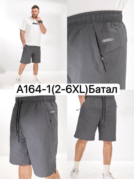 Шорты LiOpt (2XL-6XL) A164-1 grey (лето)