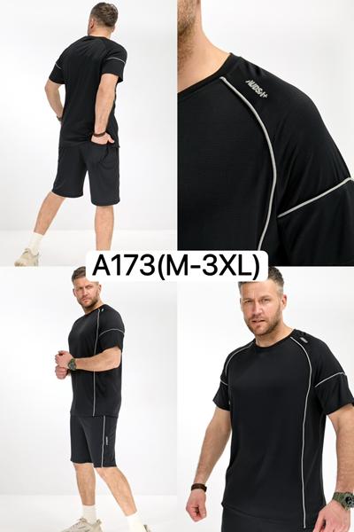 Костюм LiOpt (M-3XL) A173 black (лето)
