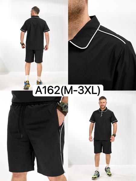 Костюм LiOpt (M-3XL) A162 black (лето)