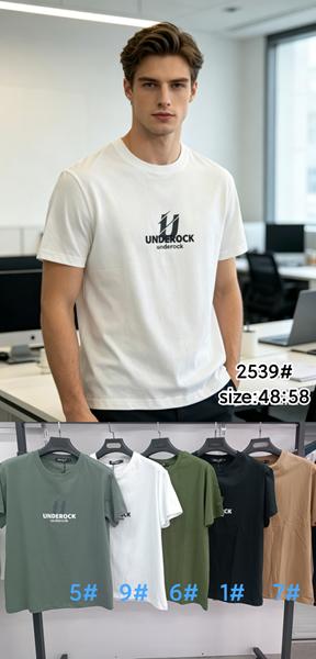 Футболка LiOpt (48-58) 2539-1 black (лето)