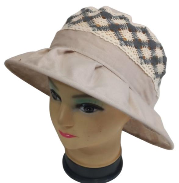 Шляпа Mabi (56-60) 0785 beige (лето)