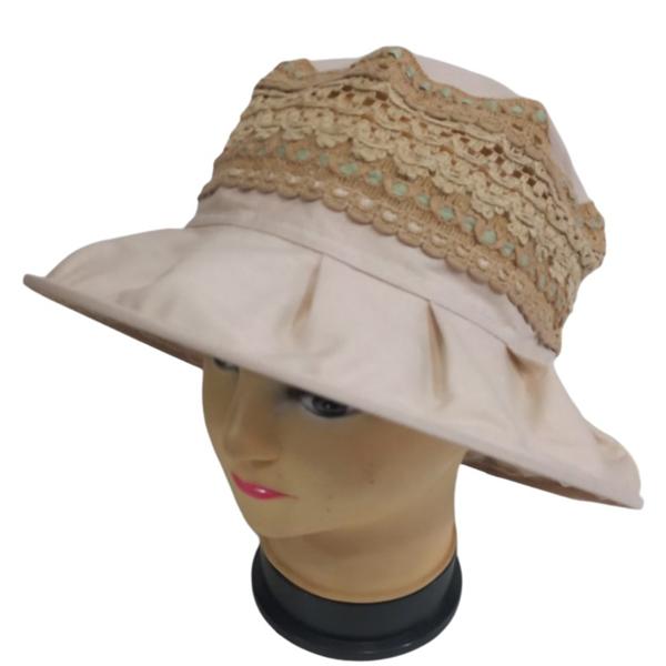 Шляпа Mabi (56-60) 0786 beige (лето)