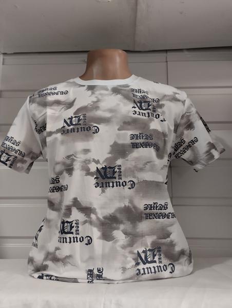 Футболка Panda (S-2XL) 1828 white (лето)