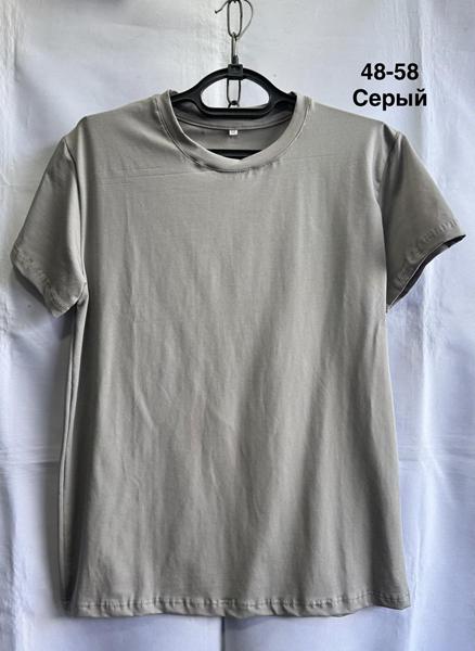 Футболка Minh (48-56) MH677 grey (лето)