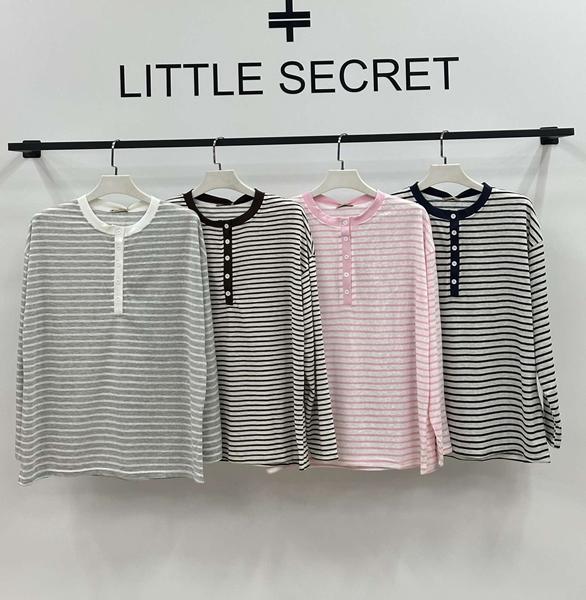 Свитер Little Secret (one size) 10305 grey-white (деми)