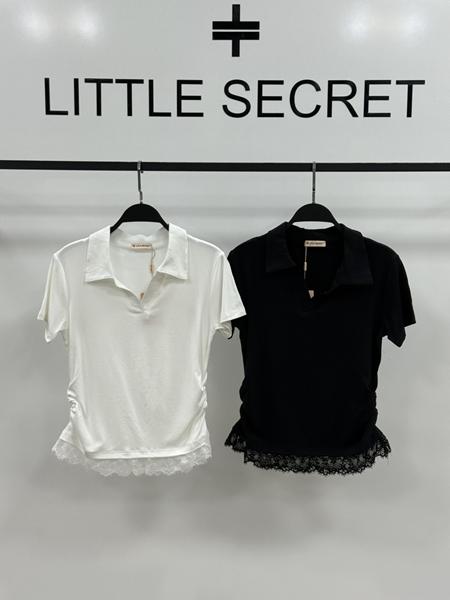 Футболка Little Secret (one size) 2212-2 black (лето)