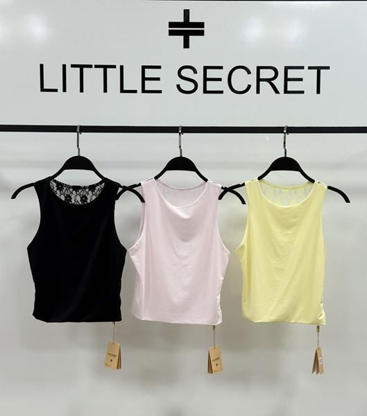 Топ Little Secret (one size) 3227 black (лето)