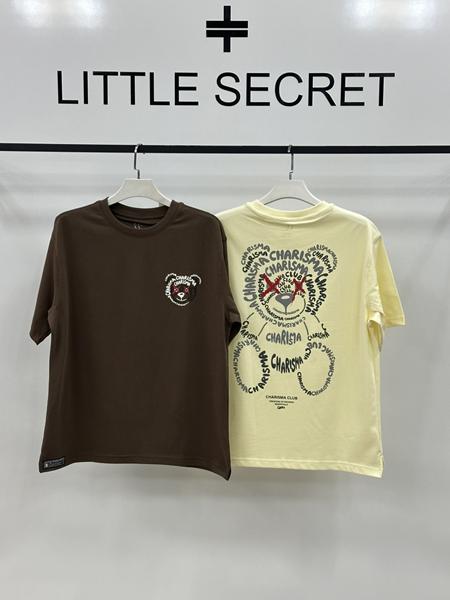 Футболка Little Secret (M-XL) 500317 brown (лето)
