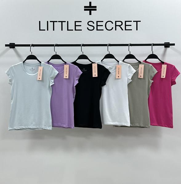 Футболка Little Secret (S-L) 500556 crimson (лето)
