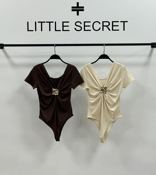 Боди Little Secret (S-M) 627 brown (лето)