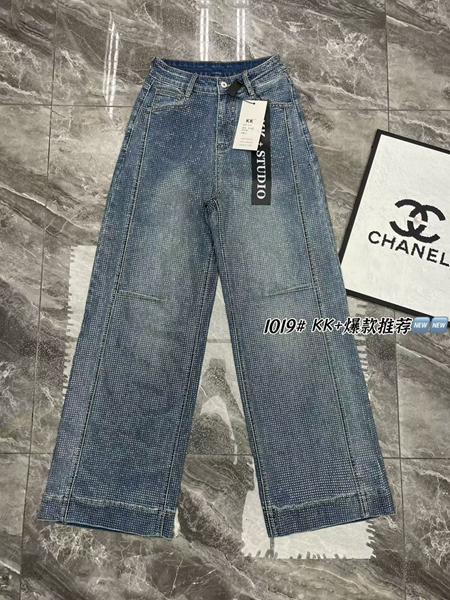 Джинсы Trend (M-XL) 1019 blue (деми)