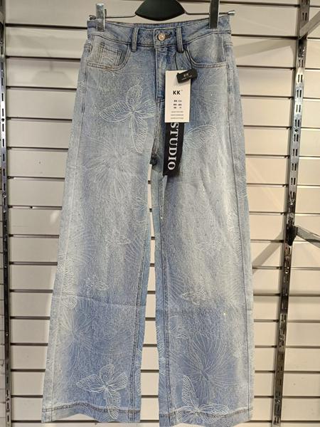 Джинсы Trend (M-XL) 2036 l.blue (деми)