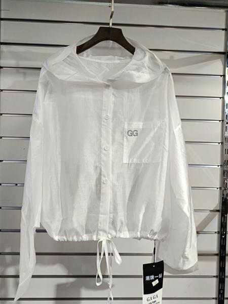 Рубашка Trend (one size) 3327 white (лето)