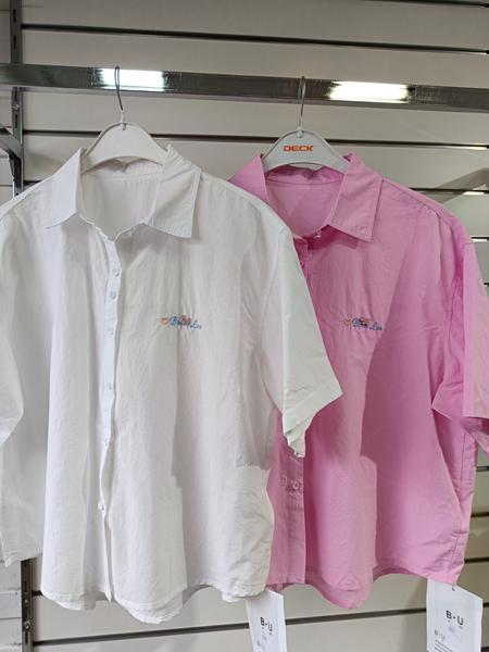 Рубашка Trend (one size) 9331 d.pink (лето)