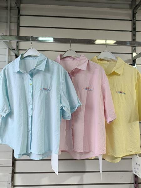 Рубашка Trend (one size) 9331 yellow (лето)