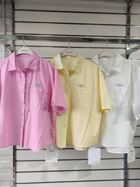 Рубашка Trend (one size) 9332 yellow (лето)