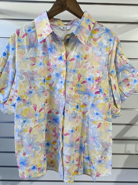 Рубашка Trend (one size) TR319 yelow (лето)