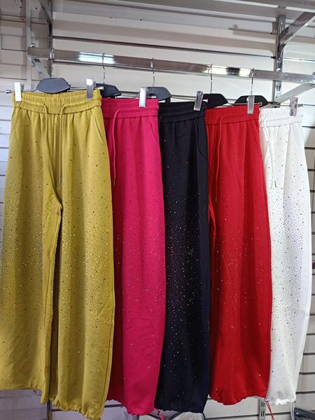 Штаны спорт Trend (M-L) 19325 red (деми)