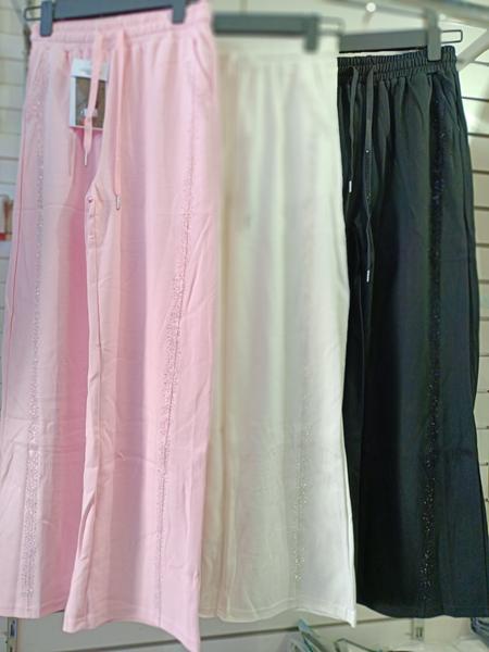 Штаны спорт Trend (M-L) 5801 black (деми)