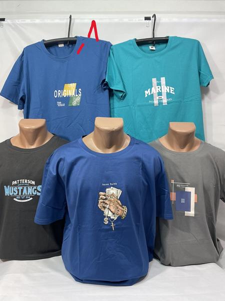 Футболка Sabihina (XL-3XL) SB1970-1 navy (лето)