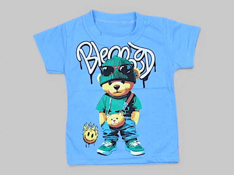 Футболка Kir15 (92-122) 112266 блакитний (лето)