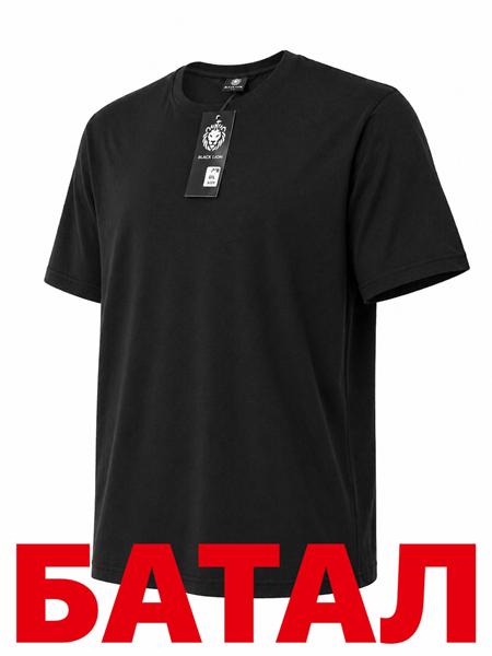 Футболка Alex Clothes (2XL-6XL) 14350 black (лето)