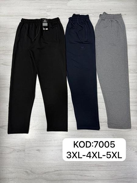 Штаны спорт Mary Poppins (3XL-5XL) 7005 navy (деми)