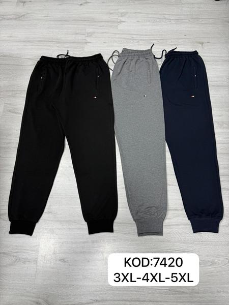 Штаны спорт Mary Poppins (3XL-5XL) 7420 grey (деми)