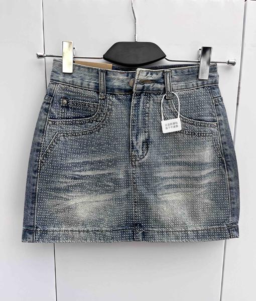 Юбка X-Ray (S-2XL) 3022 blue (лето)