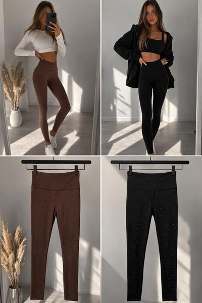 Лосины X-Ray (M-2XL) 808 brown (деми)