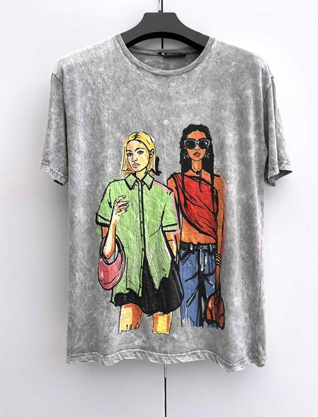 Футболка X-Ray (S-L) XR872 grey (лето)